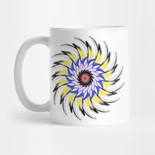 Lion's Eye Inspired Mandala Mug